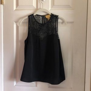 Black lace top